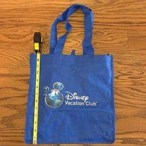 Disney Mickey Vacation Club Blue Reusable Bag Tote WDW Walt Disney World